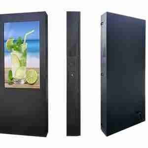 Home 56 LcdSLD 55寸落地竖屏 单开门黑 LcdSLD