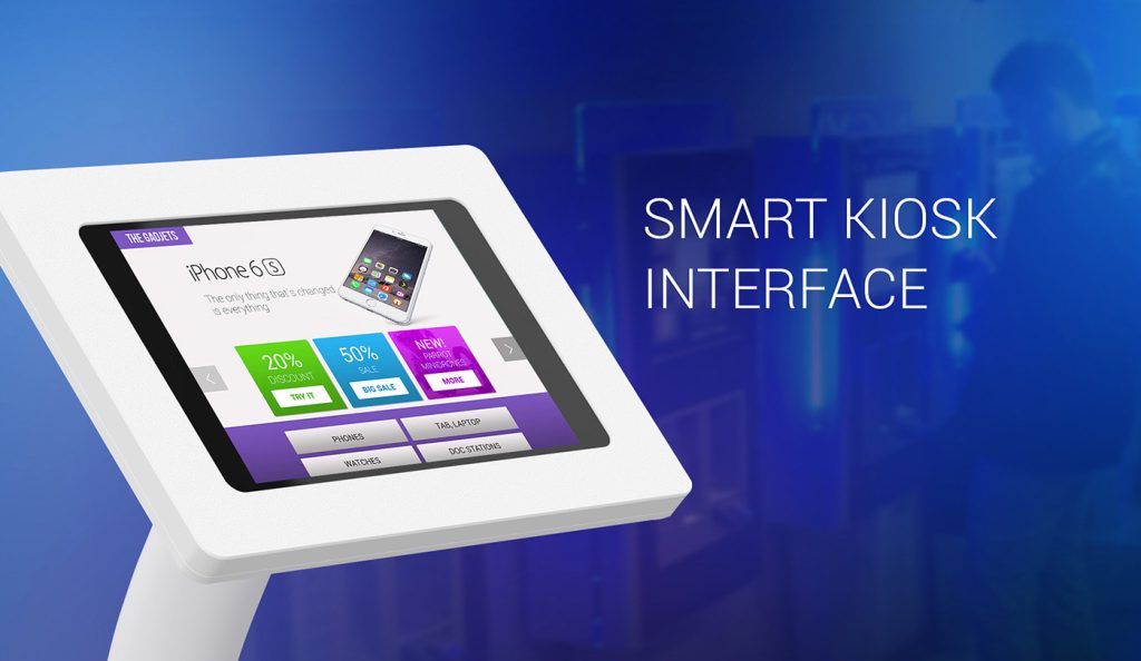 Sleek and User Friendly Kiosk Designs LcdSLD