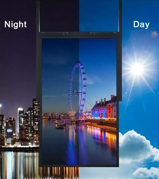 Digital Kiosk Display Brightness