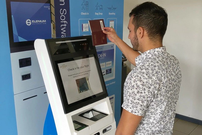 Self service digital screen kiosks