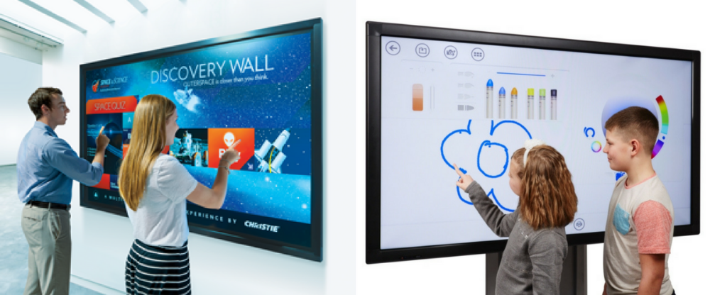 Enhance Business Presentations with Large Touch Screen Monitors 2 LcdSLD Creating Real Time Changes LcdSLD
