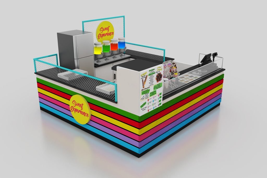 Branded Snack Kiosk LcdSLD