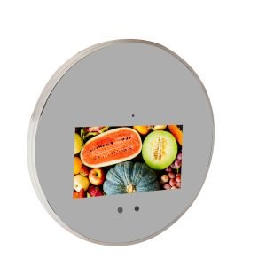 500mm Circular Virtual Makeups Touchscreen Smart Mirror