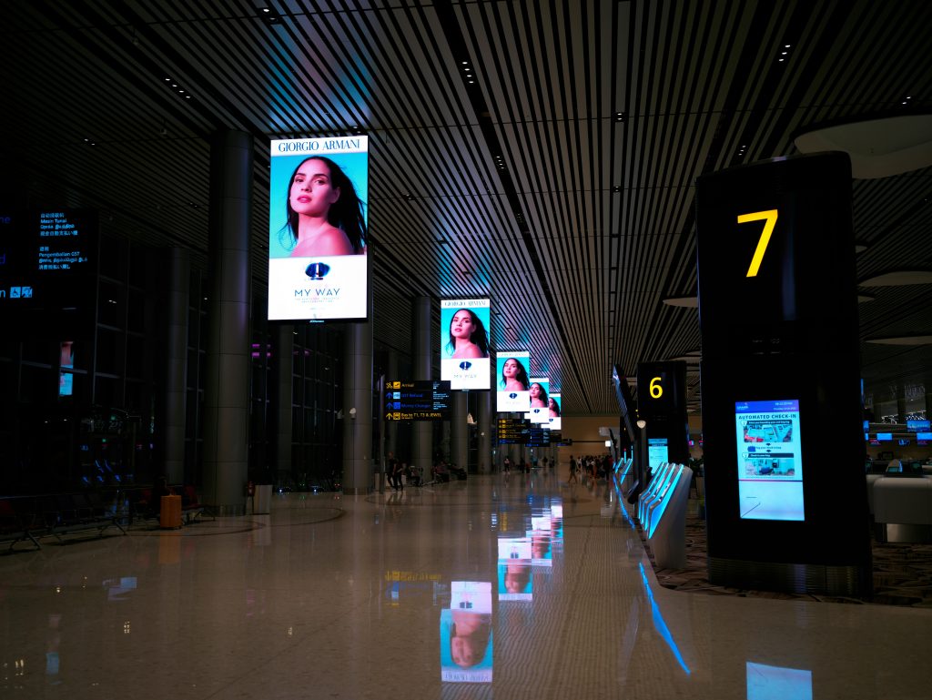 Advertising-Focused Digital Screen Kiosk